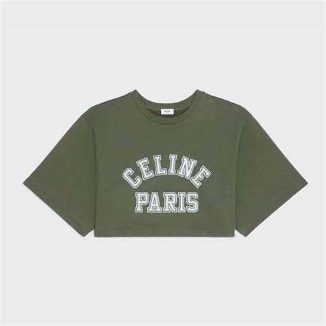 green celine shirt|celine t shirt for women.